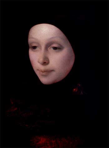 Ольга Акаси - Лик Времени. 2004 г. (29 х 40, холст, масло.) / "Face Of Time", 2004, (29 x 40, oil on canvas)